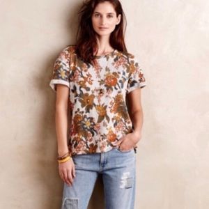 Saturday | Sunday Floral Top Anthropologie